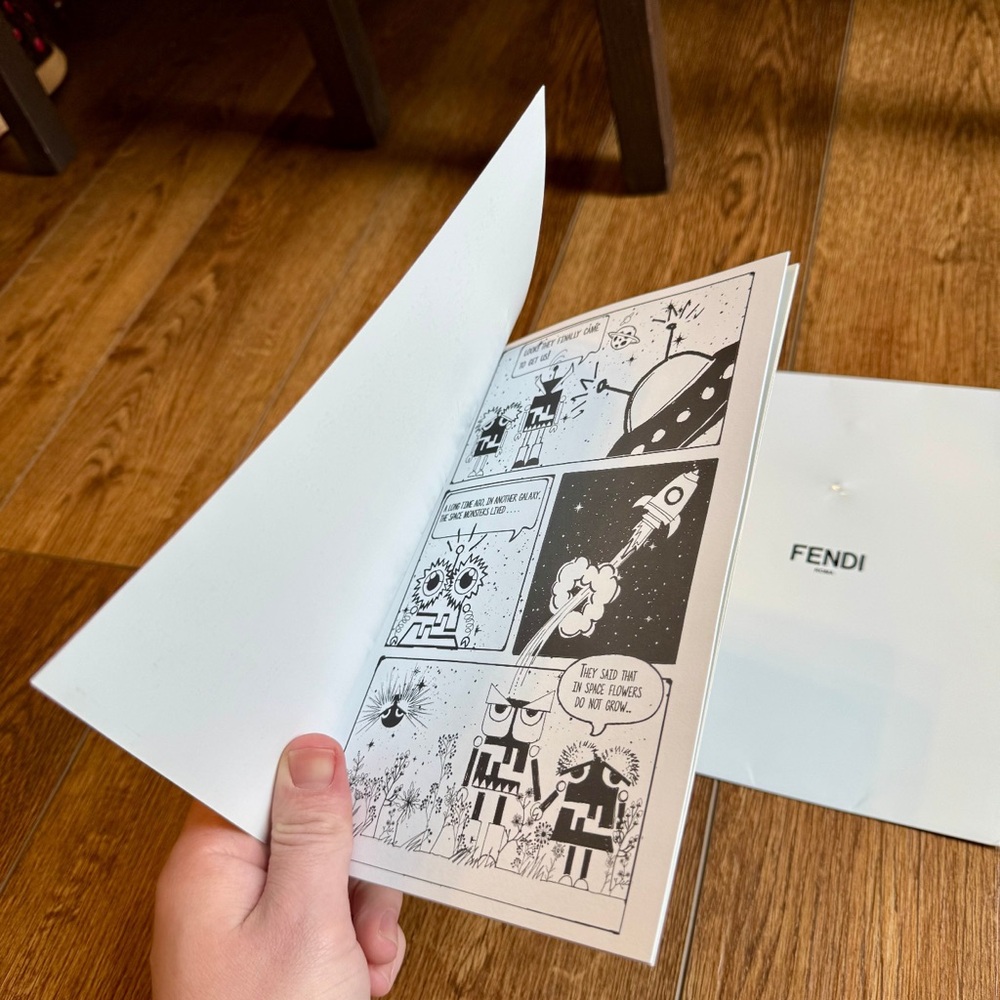 Authentic Fendi Comic Book - Picture 2 of 2